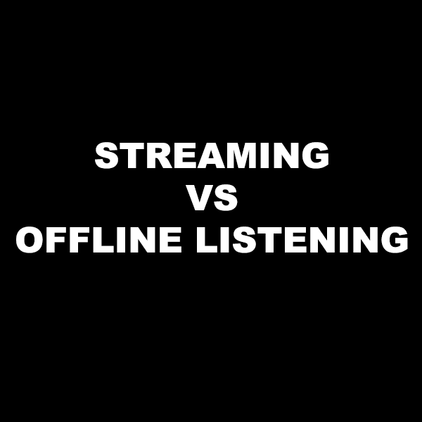 Streaming vs Offline listening on AfroCharts